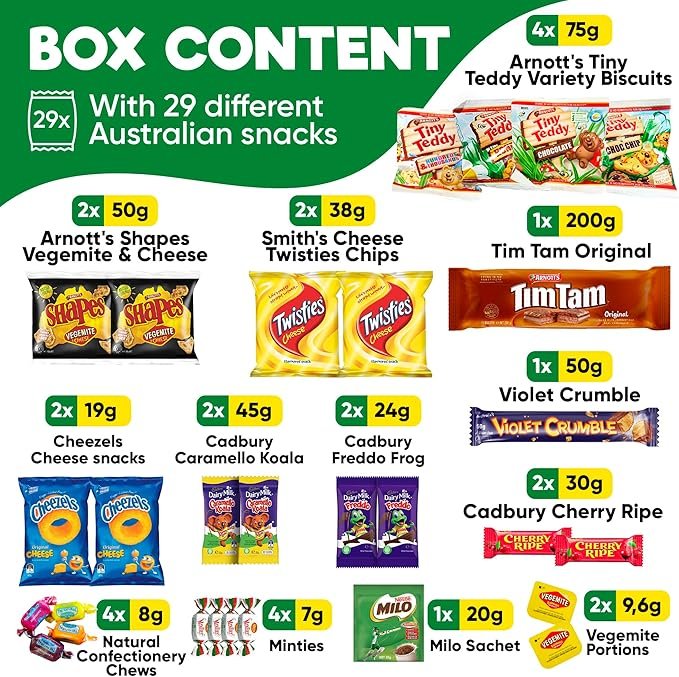 Ultimate Australian Snacks and Candy Box 29 - Image 4