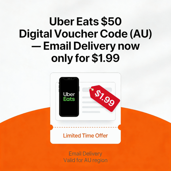 Uber Eats $50 e-voucher code (Australia) – sent by email - Image 4